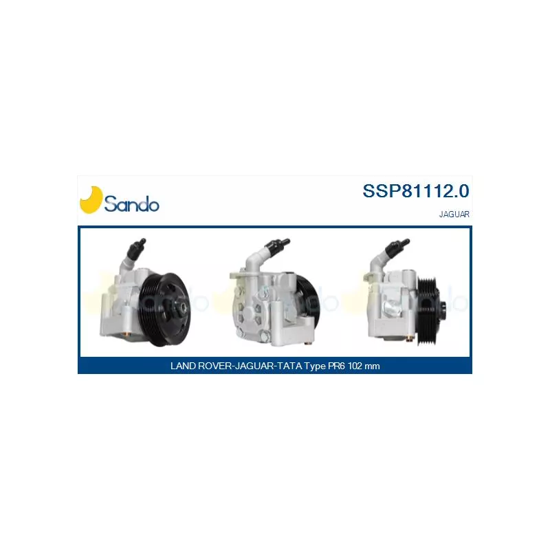 Pompe hydraulique, direction SANDO SSP81112.0