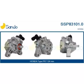 Pompe hydraulique, direction SANDO SSP83101.0