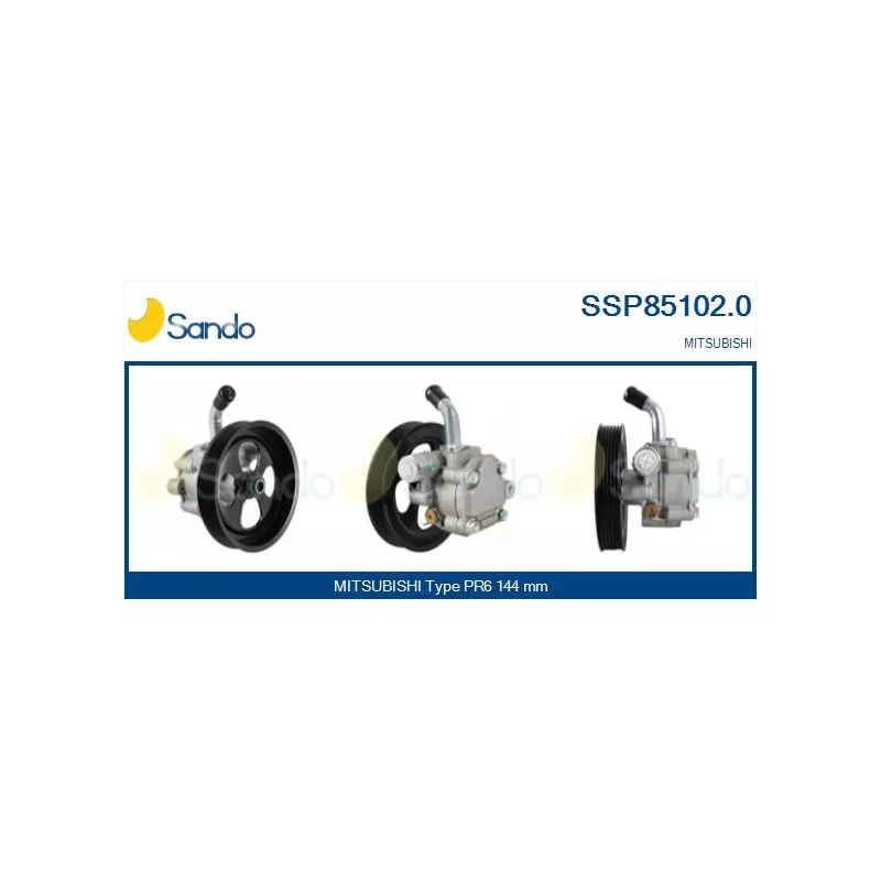 Pompe hydraulique, direction SANDO SSP85102.0