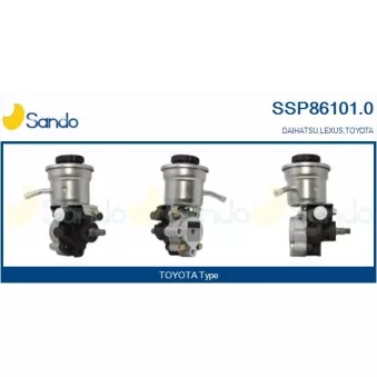 Pompe hydraulique, direction SANDO SSP86101.0
