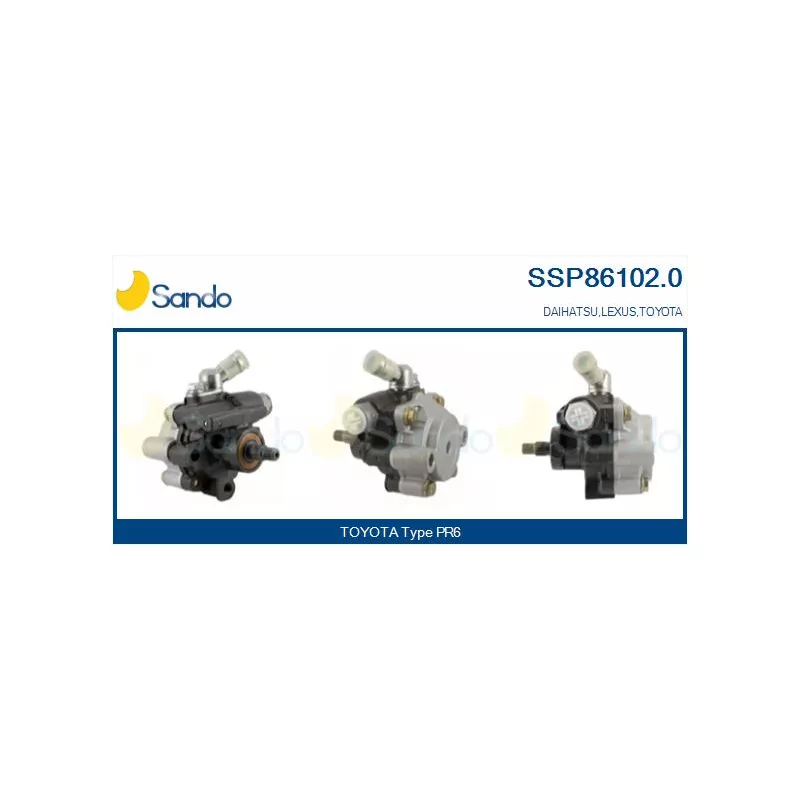 Pompe hydraulique, direction SANDO SSP86102.0