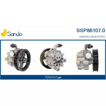 Pompe hydraulique, direction SANDO SSP86107.0
