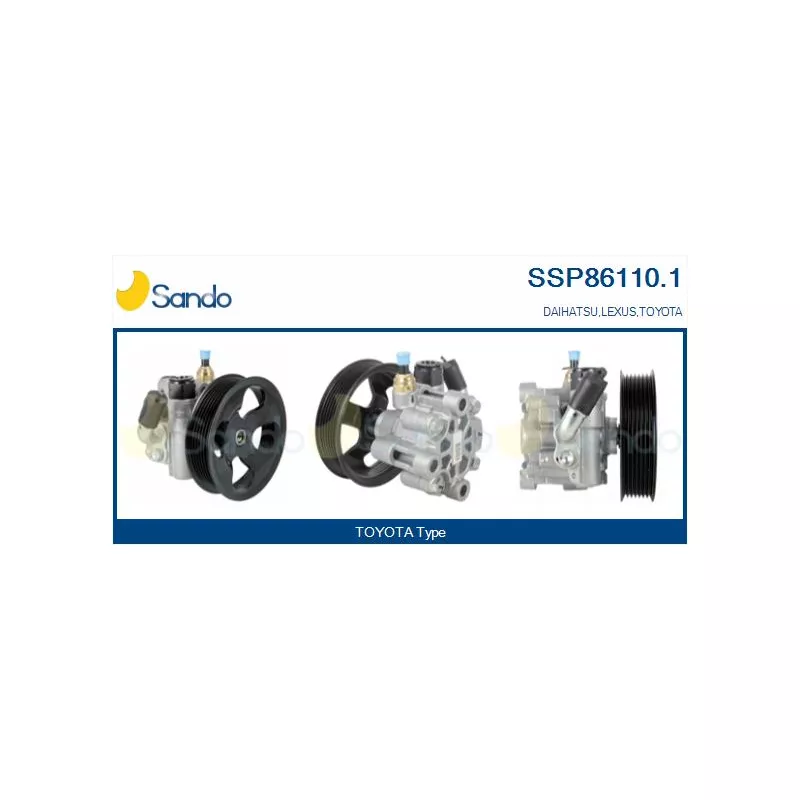 Pompe hydraulique, direction SANDO SSP86110.1