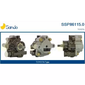 Pompe hydraulique, direction SANDO