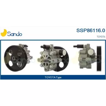 Pompe hydraulique, direction SANDO