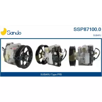 Pompe hydraulique, direction SANDO SSP87100.0