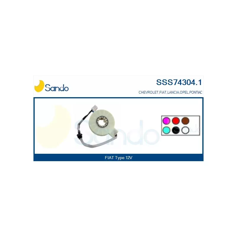 Détecteur de l'angle de braquage SANDO SSS74304.1