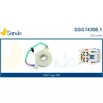 Détecteur de l'angle de braquage SANDO SSS74308.1