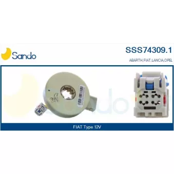 Détecteur de l'angle de braquage SANDO SSS74309.1