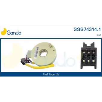 Détecteur de l'angle de braquage SANDO SSS74314.1