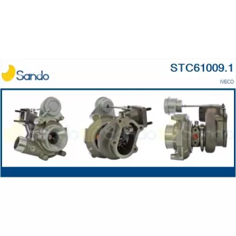Turbocompresseur, suralimentation SANDO STC61009.1