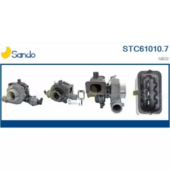 Turbocompresseur, suralimentation SANDO STC61010.7