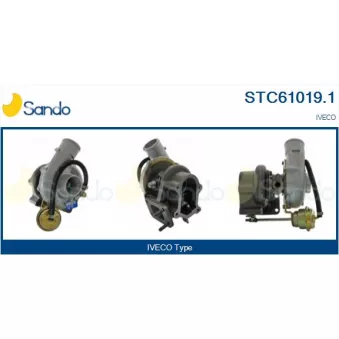 Turbocompresseur, suralimentation SANDO STC61019.1