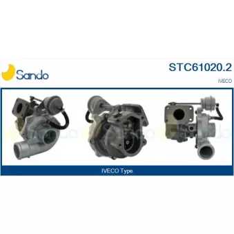 Turbocompresseur, suralimentation SANDO STC61020.2