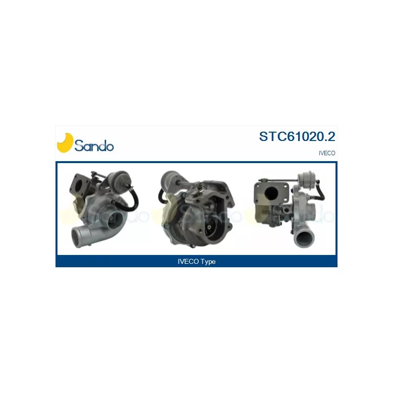 Turbocompresseur, suralimentation SANDO STC61020.2