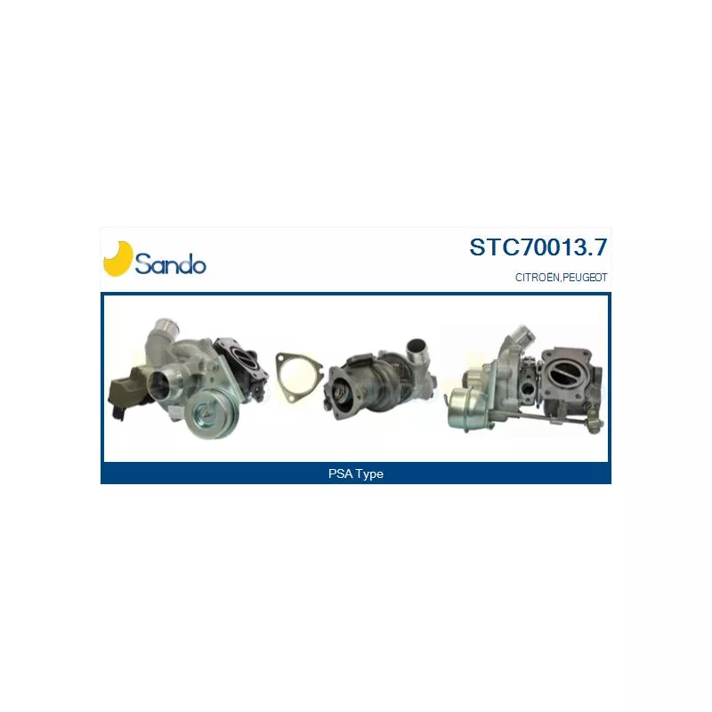 Turbocompresseur, suralimentation SANDO STC70013.7