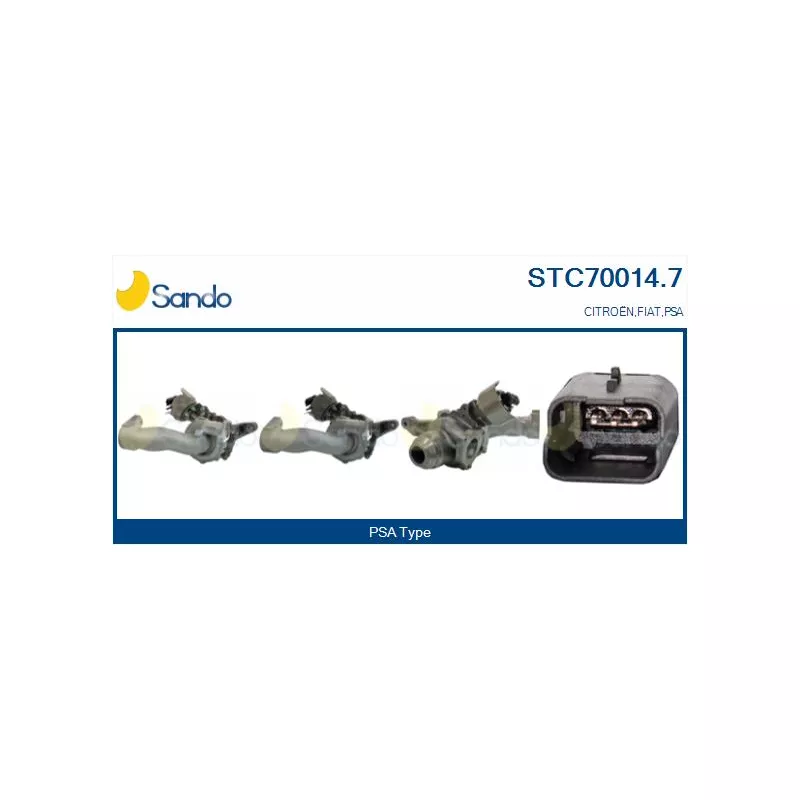Turbocompresseur, suralimentation SANDO STC70014.7