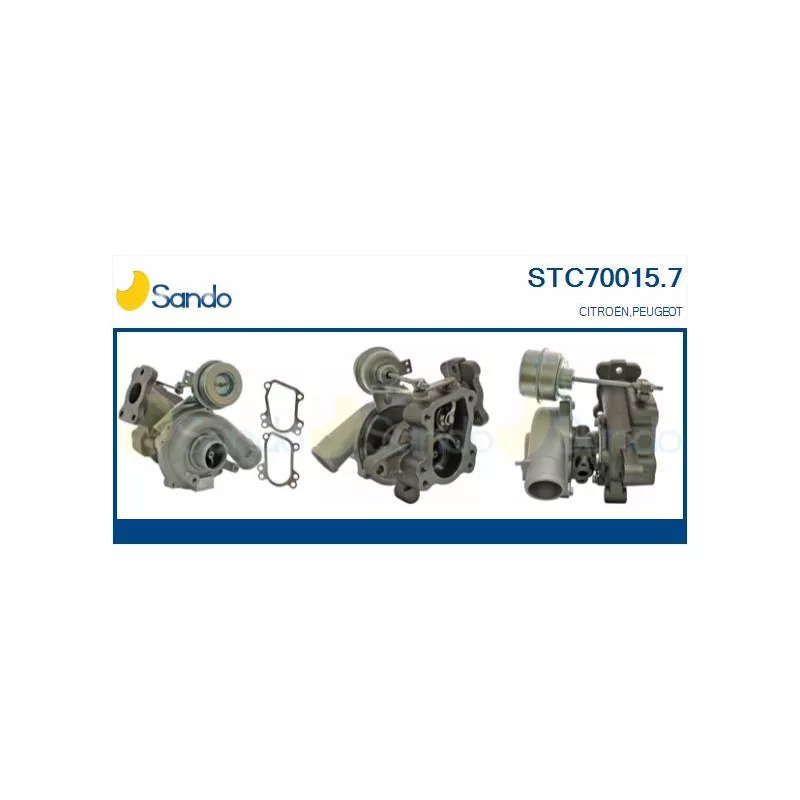 Turbocompresseur, suralimentation SANDO STC70015.7
