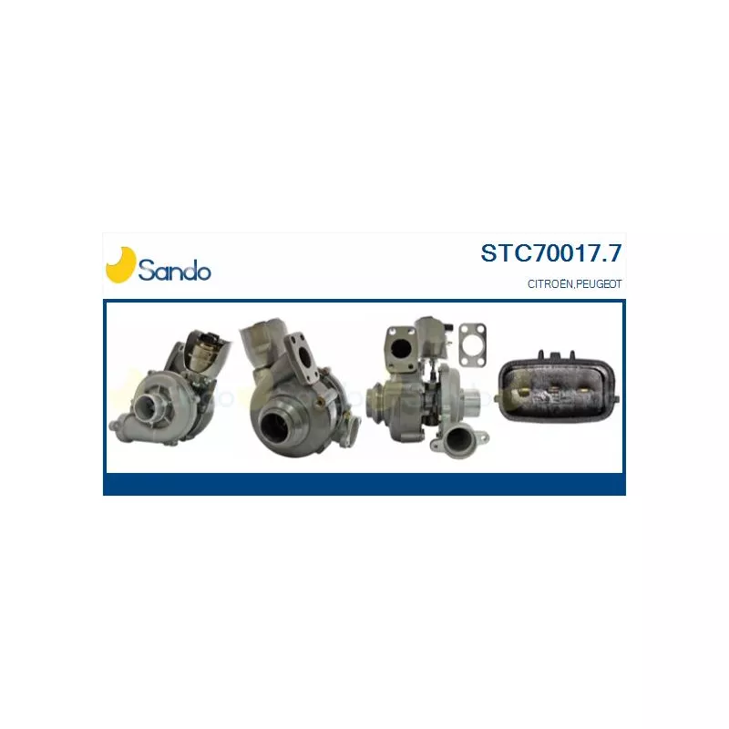 Turbocompresseur, suralimentation SANDO STC70017.7