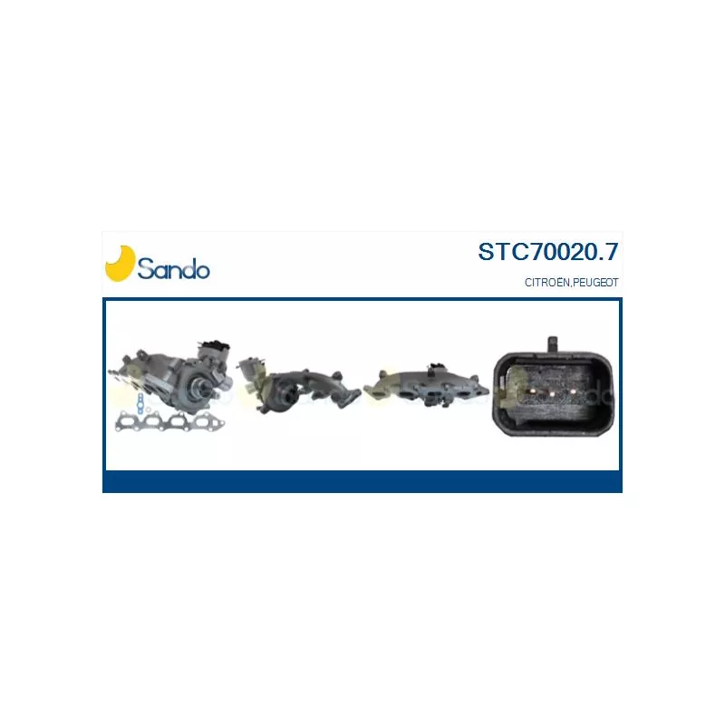 Turbocompresseur, suralimentation SANDO STC70020.7