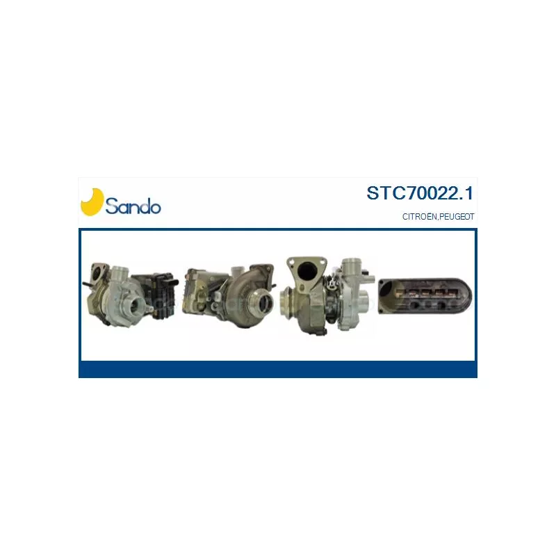 Turbocompresseur, suralimentation SANDO STC70022.1