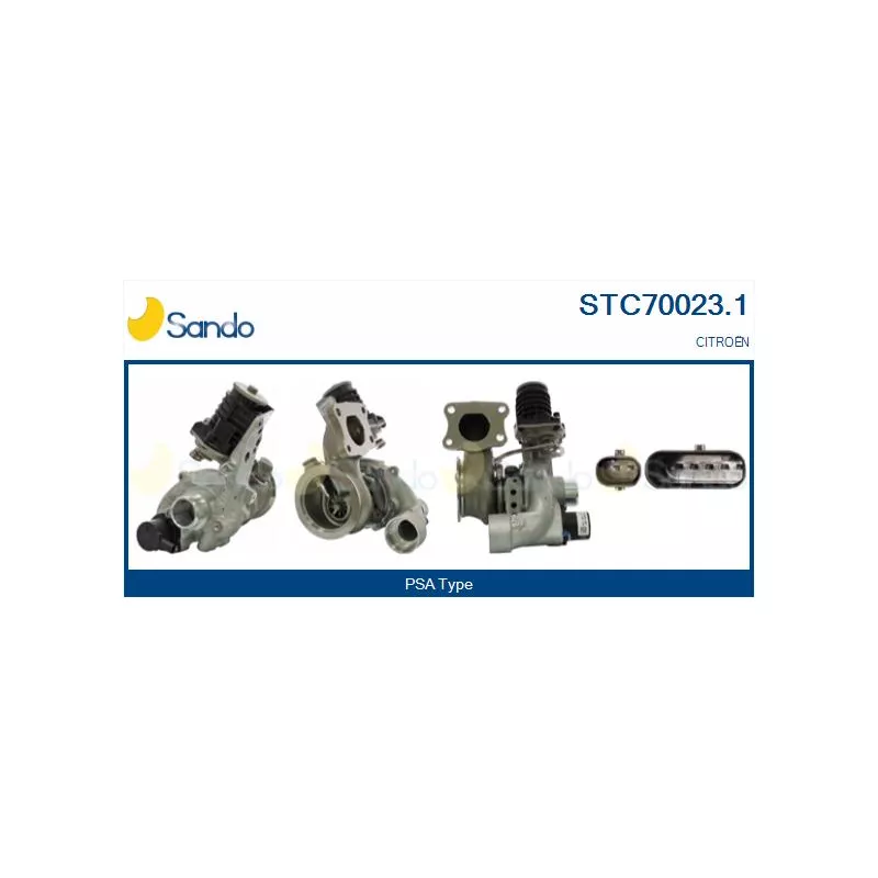 Turbocompresseur, suralimentation SANDO STC70023.1