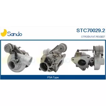 Turbocompresseur, suralimentation SANDO STC70029.2