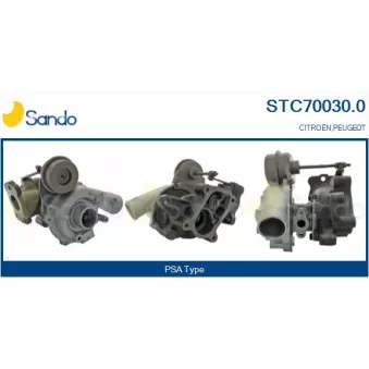 Turbocompresseur, suralimentation SANDO STC70030.0