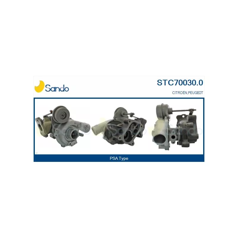 Turbocompresseur, suralimentation SANDO STC70030.0
