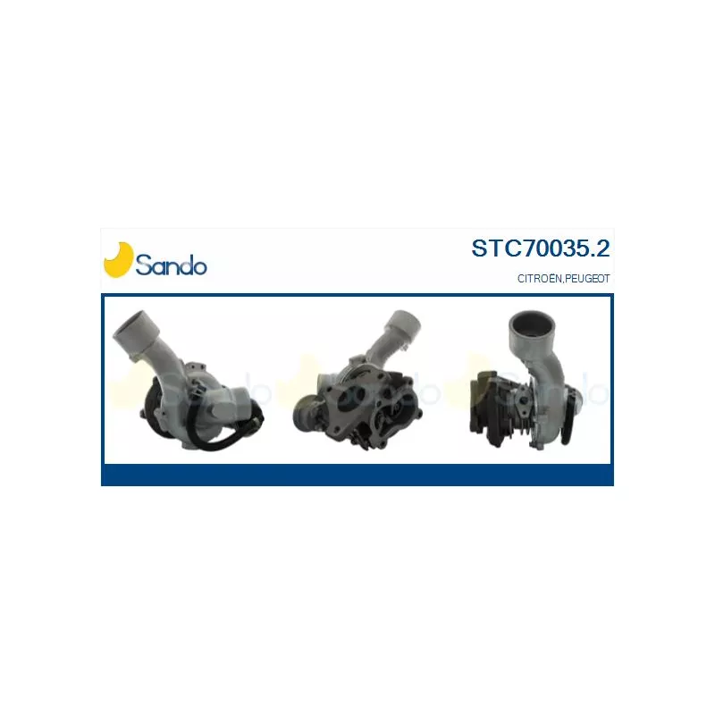 Turbocompresseur, suralimentation SANDO STC70035.2
