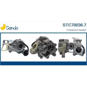 Turbocompresseur, suralimentation SANDO STC70036.7