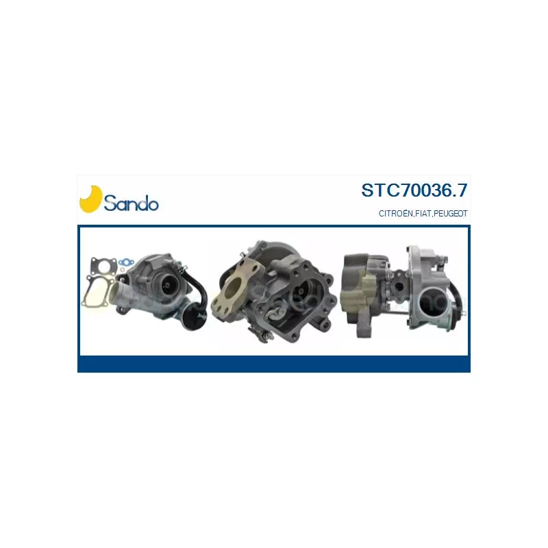 Turbocompresseur, suralimentation SANDO STC70036.7