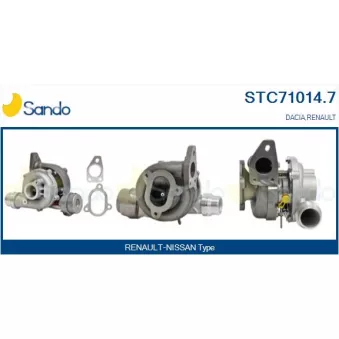 Turbocompresseur, suralimentation SANDO