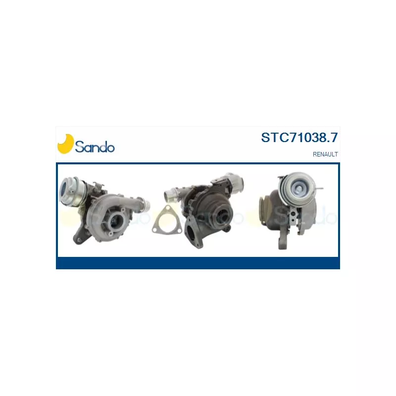 Turbocompresseur, suralimentation SANDO STC71038.7