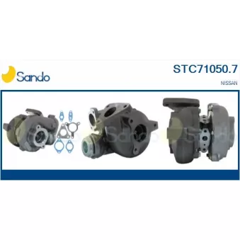 Turbocompresseur, suralimentation SANDO STC71050.7