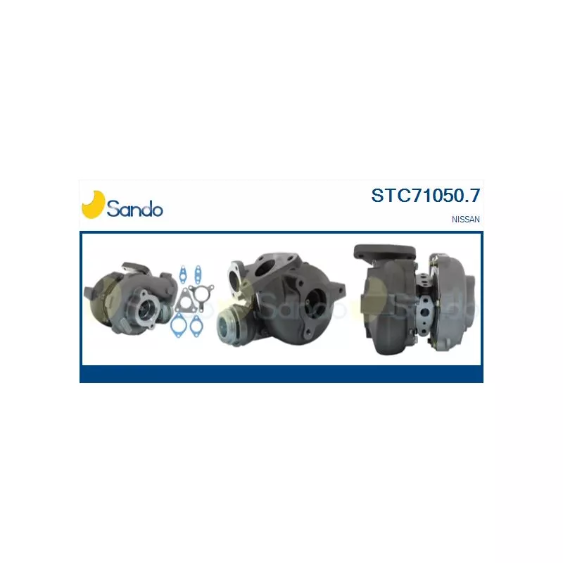 Turbocompresseur, suralimentation SANDO STC71050.7