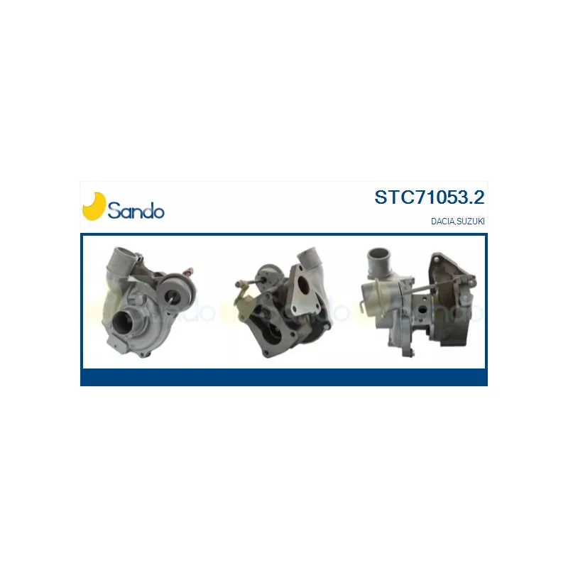 Turbocompresseur, suralimentation SANDO STC71053.2