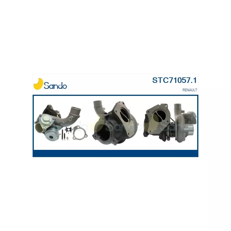 Turbocompresseur, suralimentation SANDO STC71057.1