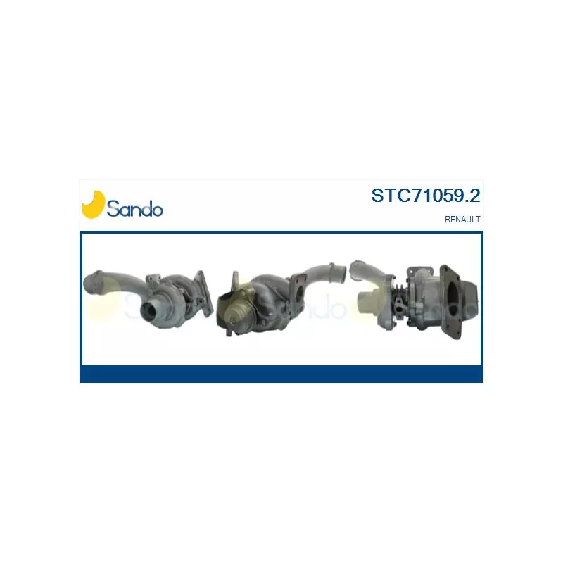 Turbocompresseur, suralimentation SANDO STC71059.2