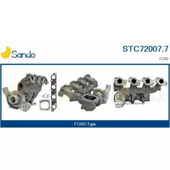 Turbocompresseur, suralimentation SANDO STC72007.7