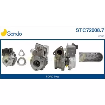 Turbocompresseur, suralimentation SANDO STC72008.7