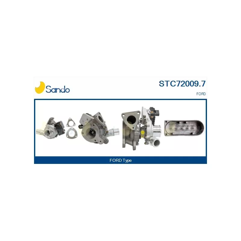 Turbocompresseur, suralimentation SANDO STC72009.7