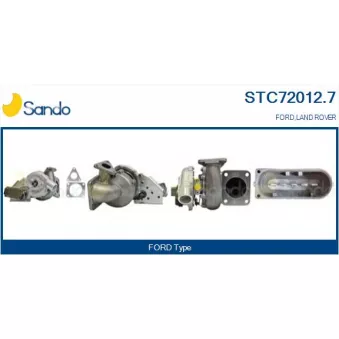 Turbocompresseur, suralimentation SANDO STC72012.7
