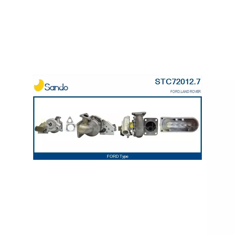 Turbocompresseur, suralimentation SANDO STC72012.7