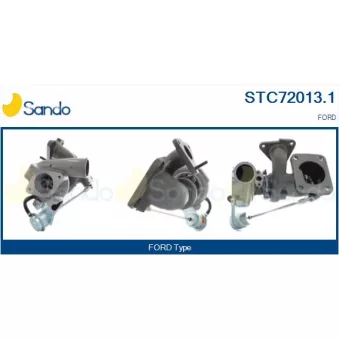 Turbocompresseur, suralimentation SANDO STC72013.1