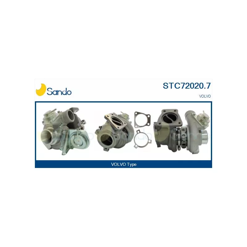Turbocompresseur, suralimentation SANDO STC72020.7
