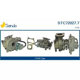 Turbocompresseur, suralimentation SANDO