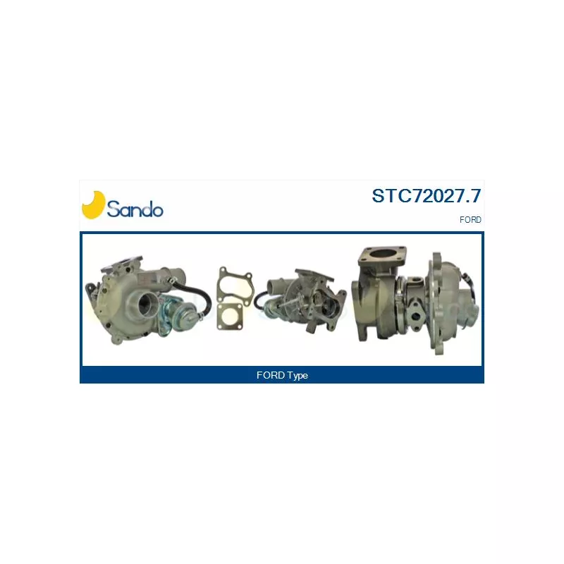 Turbocompresseur, suralimentation SANDO STC72027.7