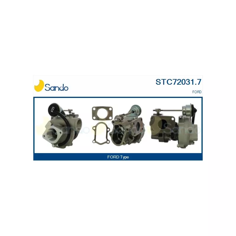 Turbocompresseur, suralimentation SANDO STC72031.7