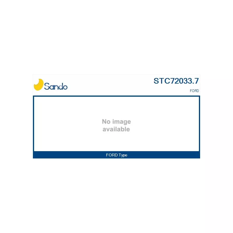 Turbocompresseur, suralimentation SANDO STC72033.7
